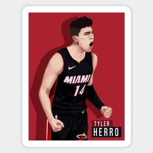 TYLER HERRO Sticker